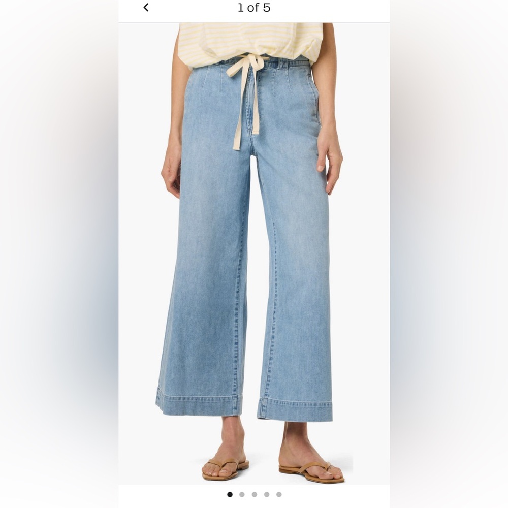 NWT Joe's Jeans lightweight Wide Leg Jeans